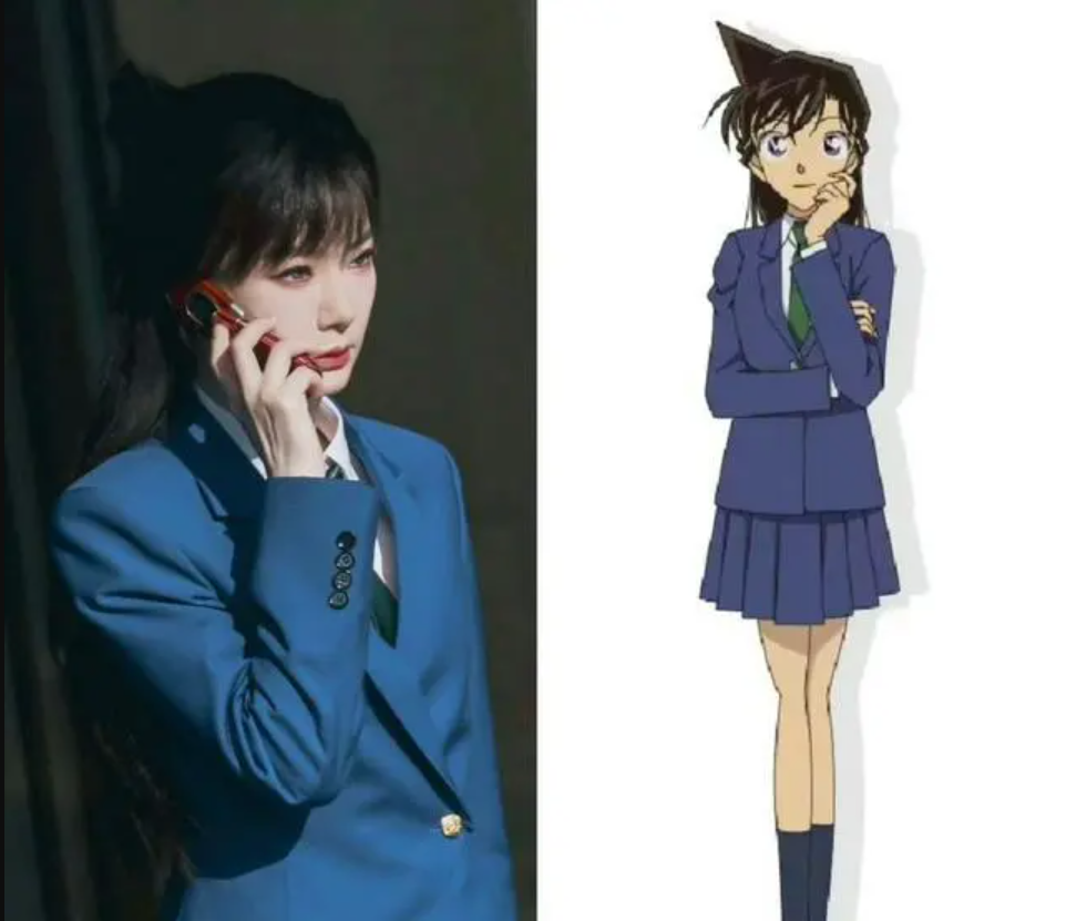 戚薇《女子推理社2》蓝色校服定制:时尚与智慧的融合 戚薇《女子推理社2》蓝色校服定制:时尚与智慧的融合